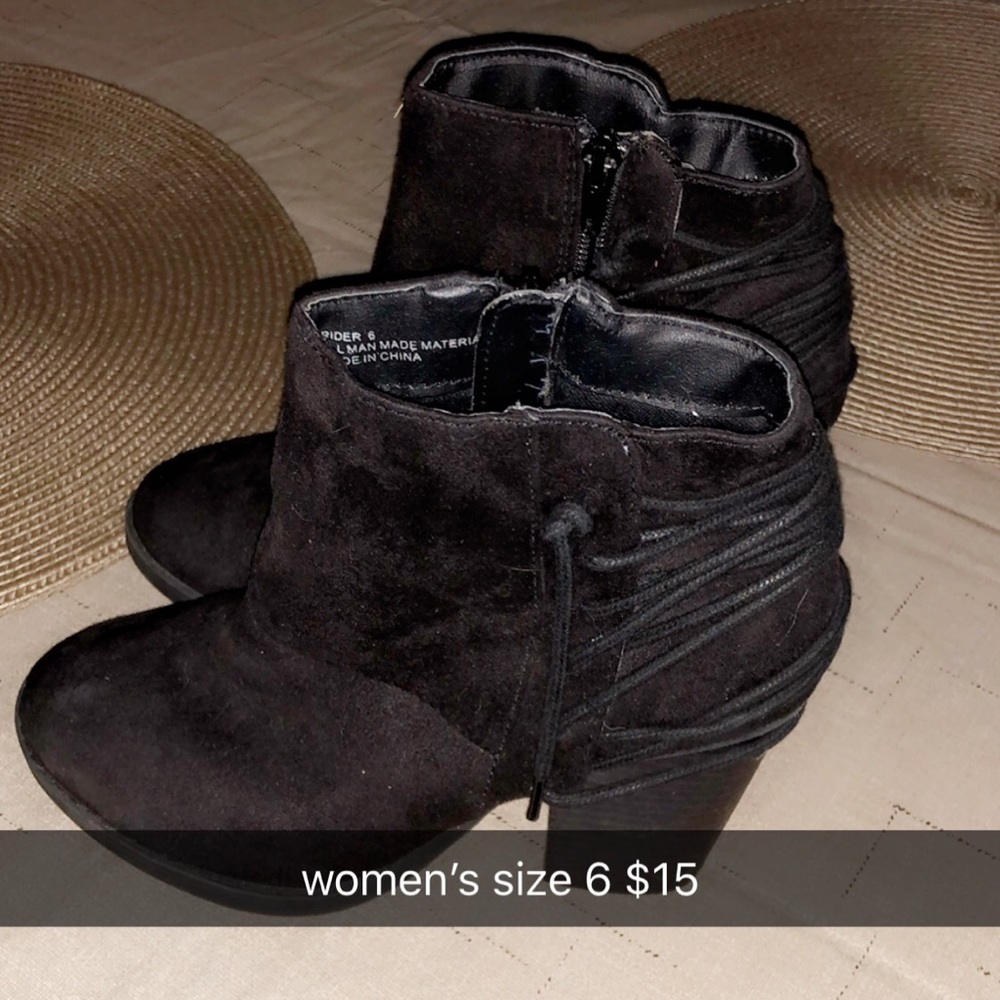 Womens Booties Size 6